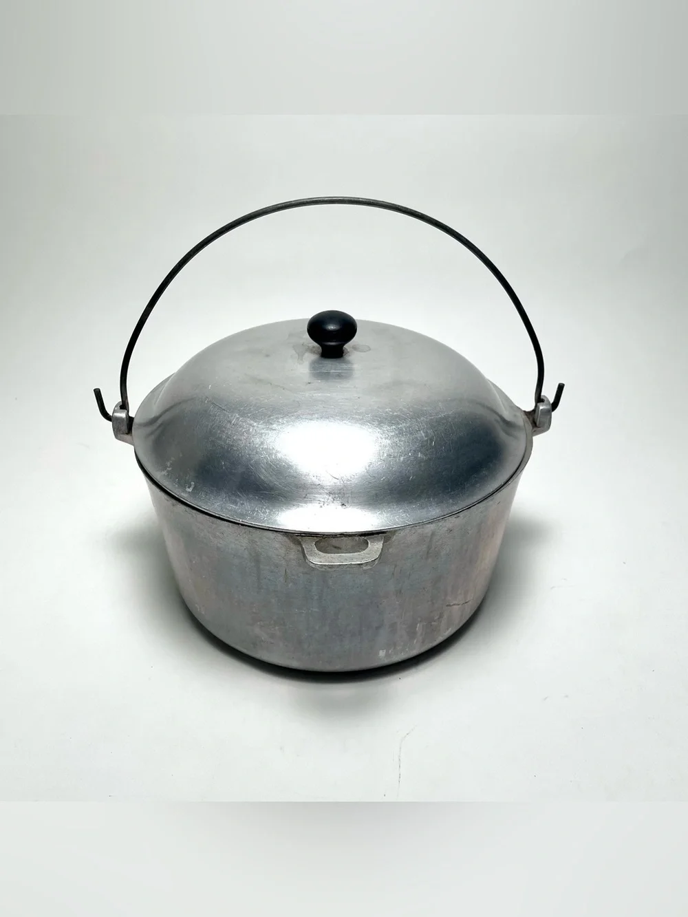 Vintage Household Institute Aluminum Dutch Oven Pat 76507, 10-Inch Camping Pot